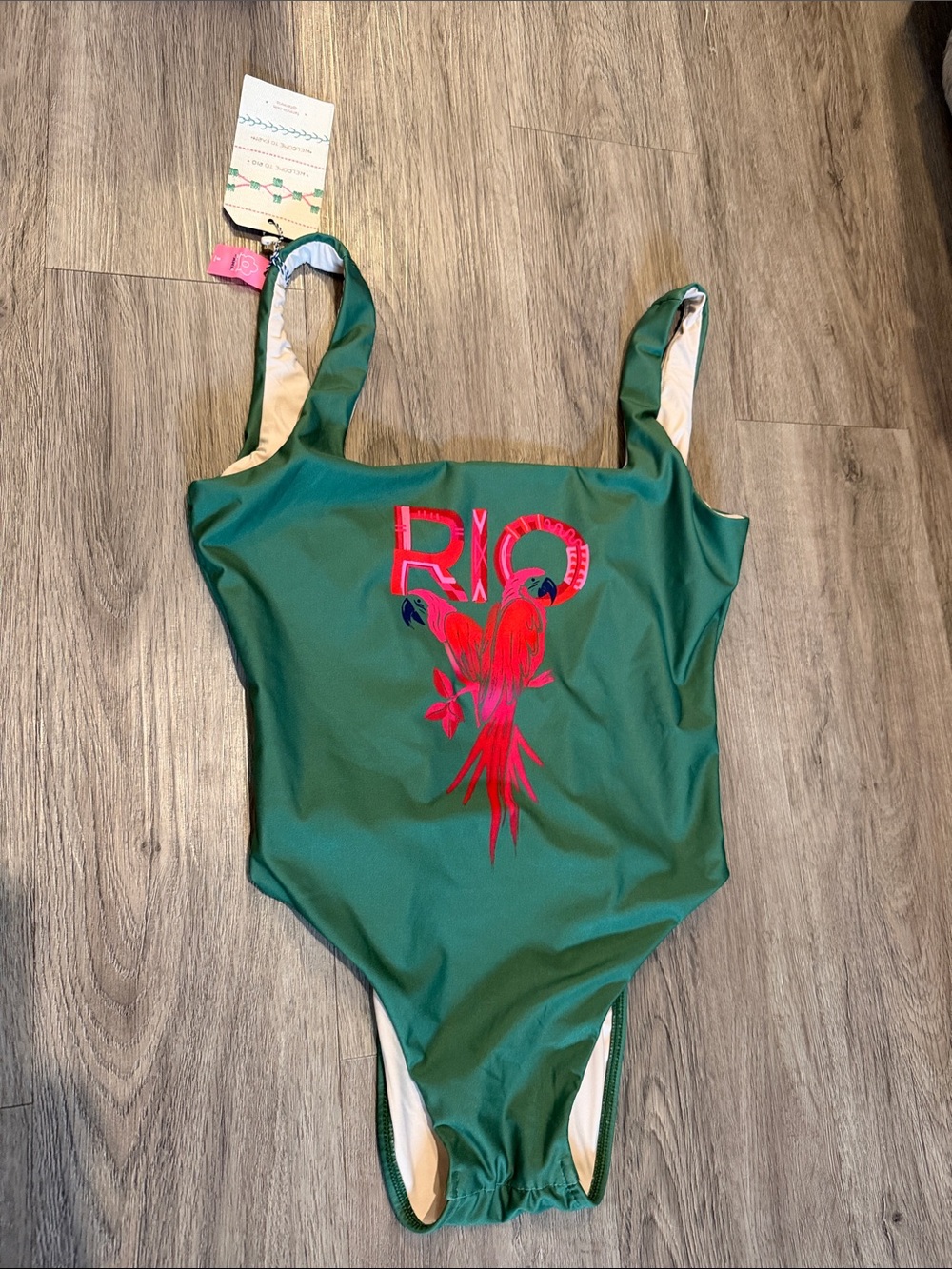 Farm Rio Logo Swimsuit - Picture 3 of 6